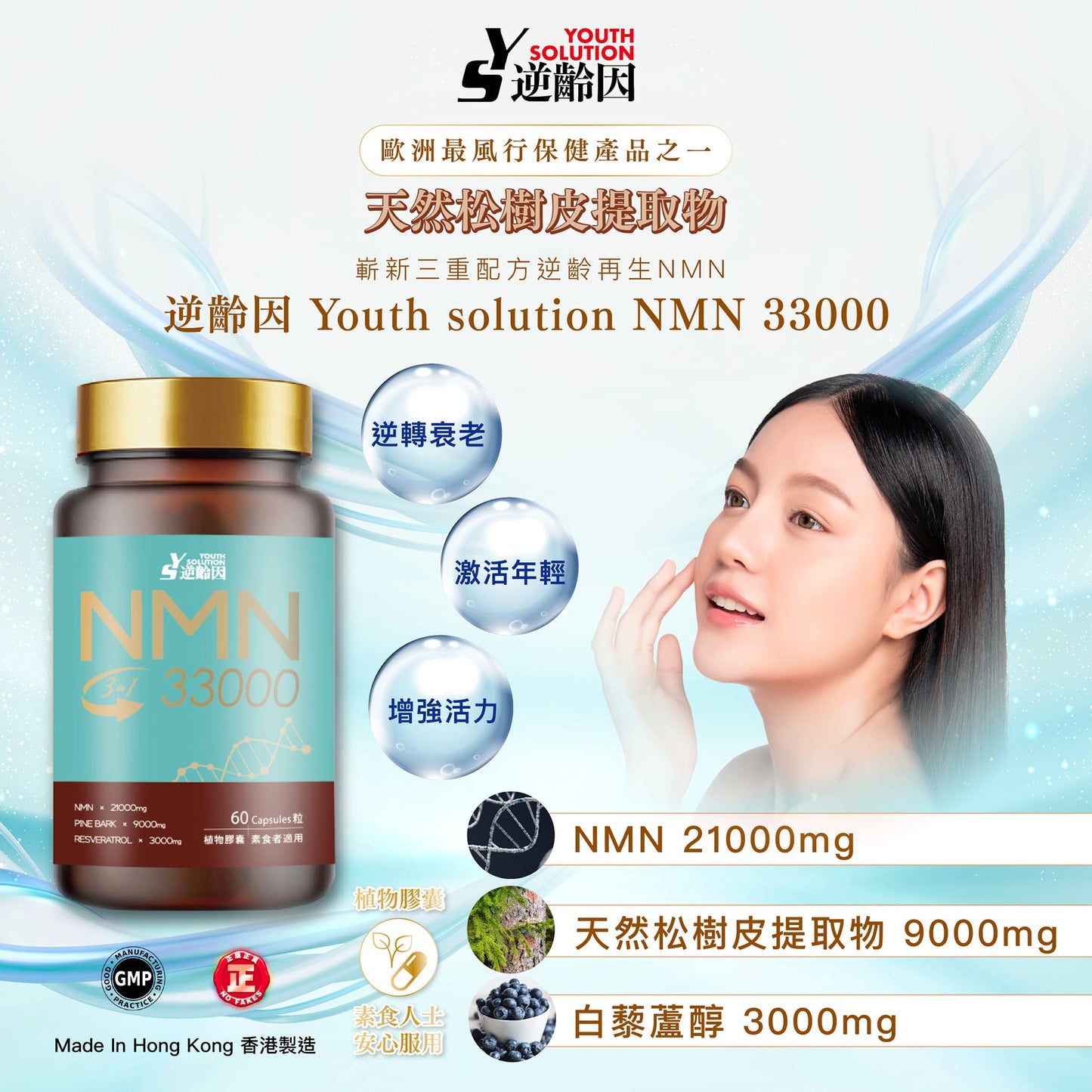 Youth Solution NMN33000 逆齡因