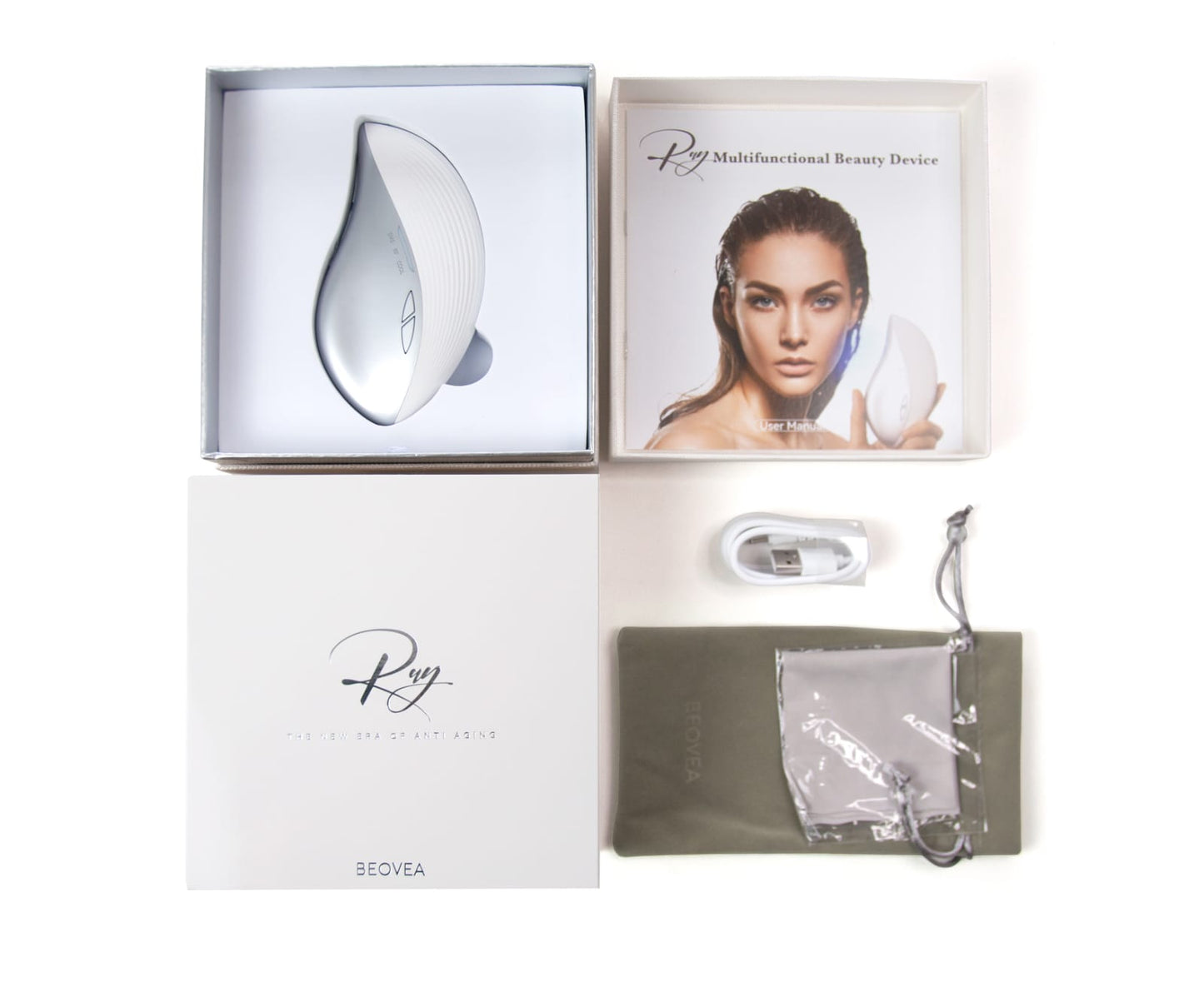 BEOVEA RAY Multifunctional Facial Lifting and Toning Device 熨斗槍（面部緊緻提拉儀）