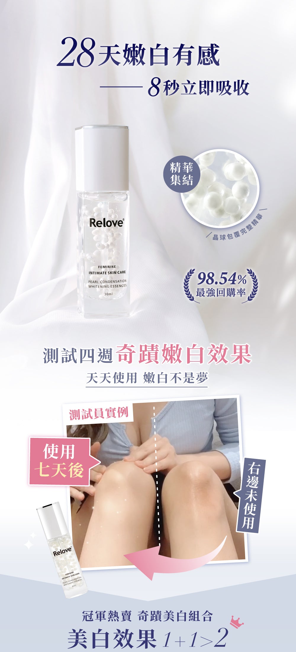 RELOVE珍珠凝萃美白精華液